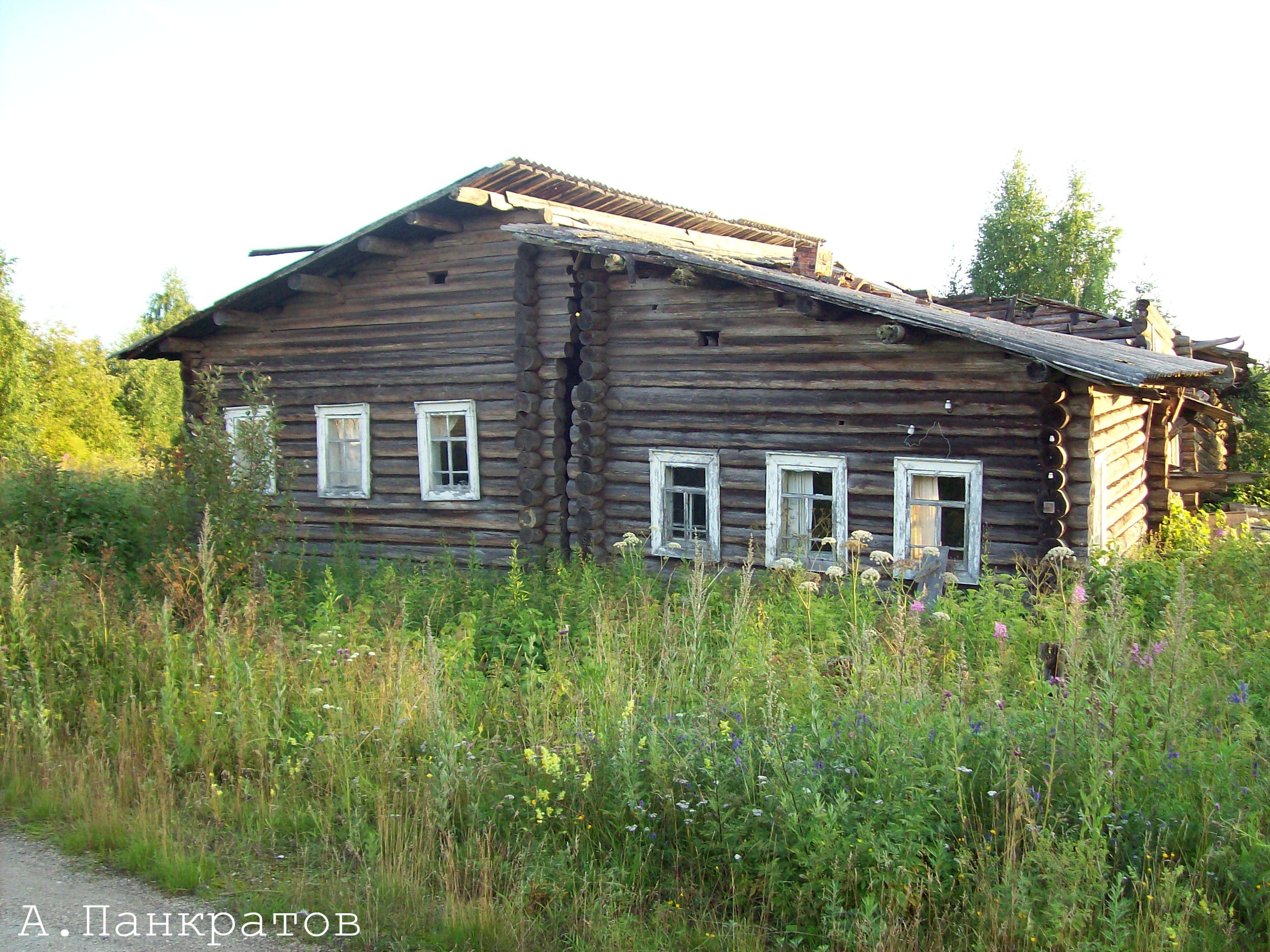 Векшор, дом - две избы под одной крышей